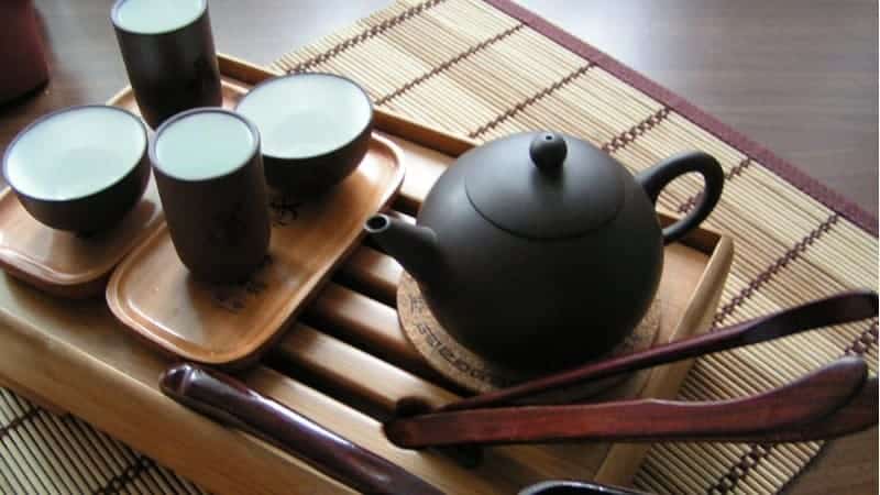 Посуда для чайной церемонии в Японии