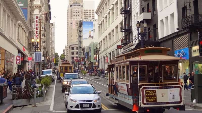 США улицы Сан-Франциско