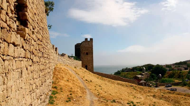 Крепость Кафа в Феодосии
