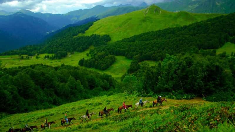 Горы Абхазии фото