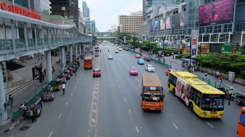 Бангкокский общественный транспорт