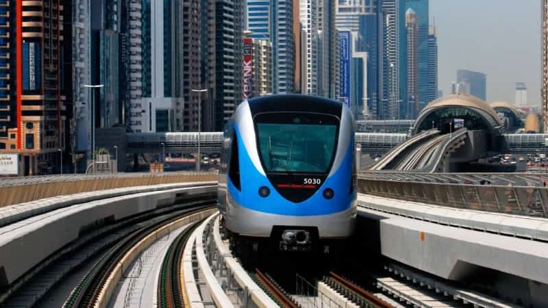 Надземное метро Дубай