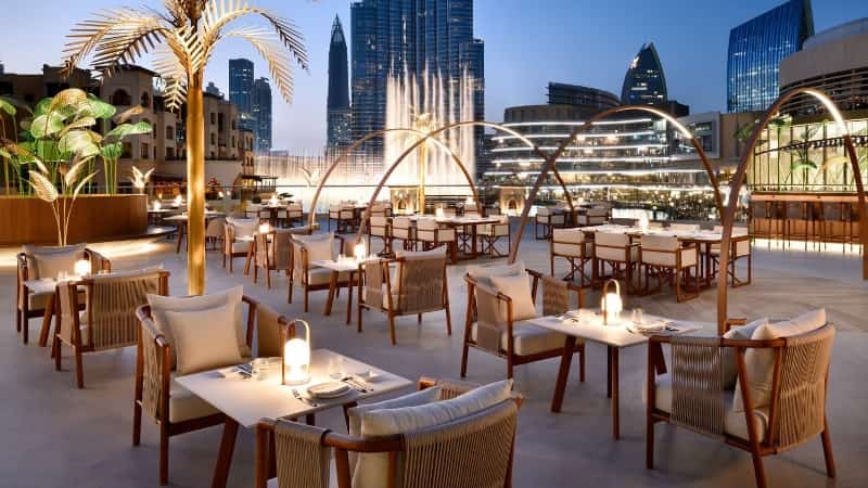 Рестораны в Дубае фото