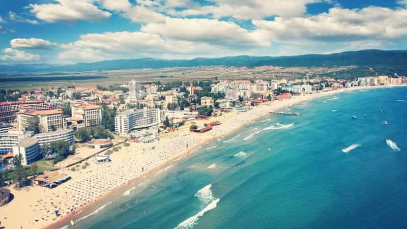 Солнечный берег Болгария фото города