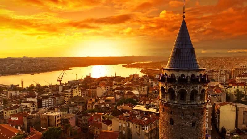 Турция Галатская башня