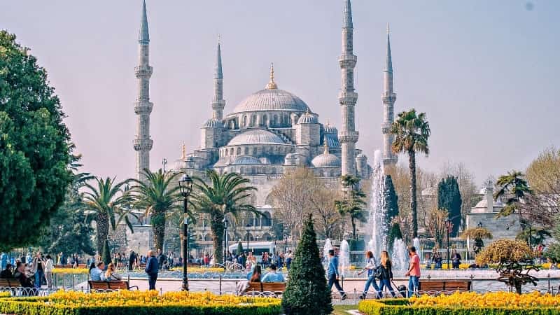 Голубая мечеть в Стамбуле фото