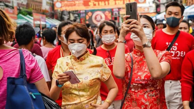 Масочный режим во время пандемии в Таиланде