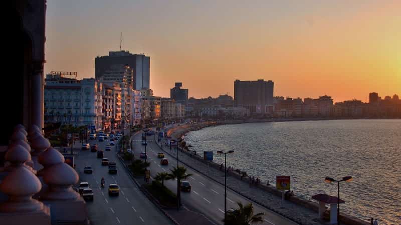 Город Александрия Египет
