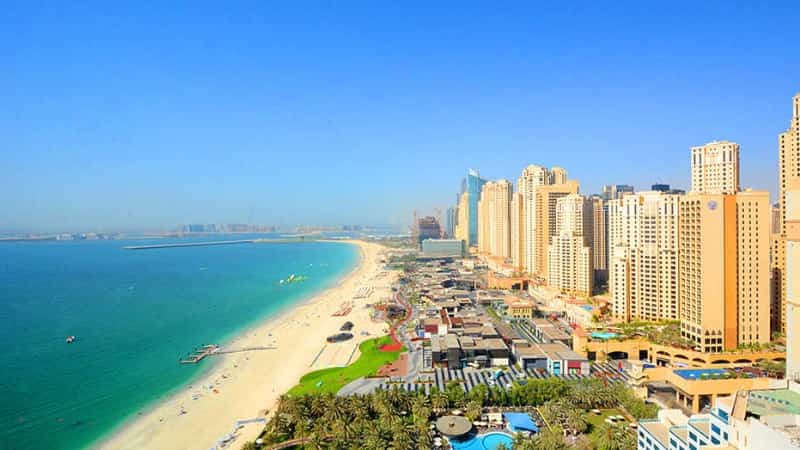 Пляж Джумейра Бич в Дубае