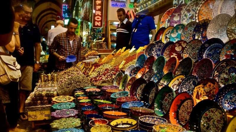 Восточный базар в Египте