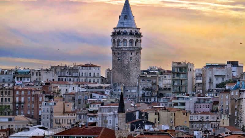 Турция башня Галата