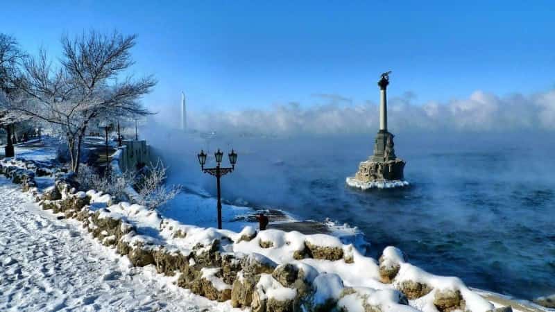 Севастополь зимой