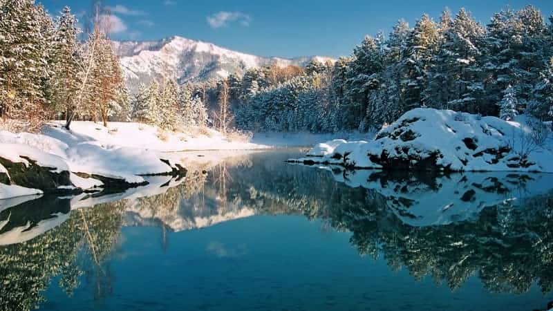 Алтай зимой фото