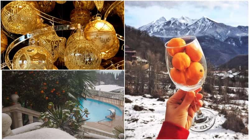Абхазия на Новый год