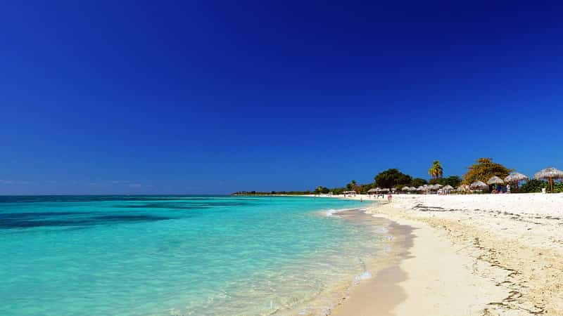 Пляж на Кубе