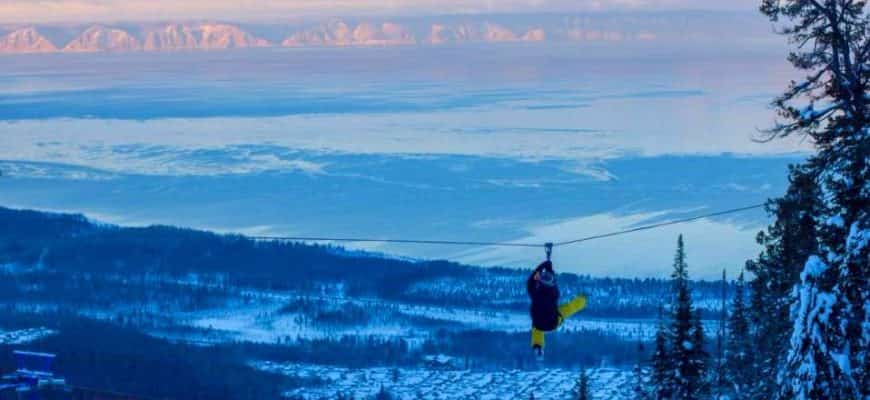 Горнолыжный курорт "Гора Соболиная" с видом на Байкал: идеальный отдых для всей семьи